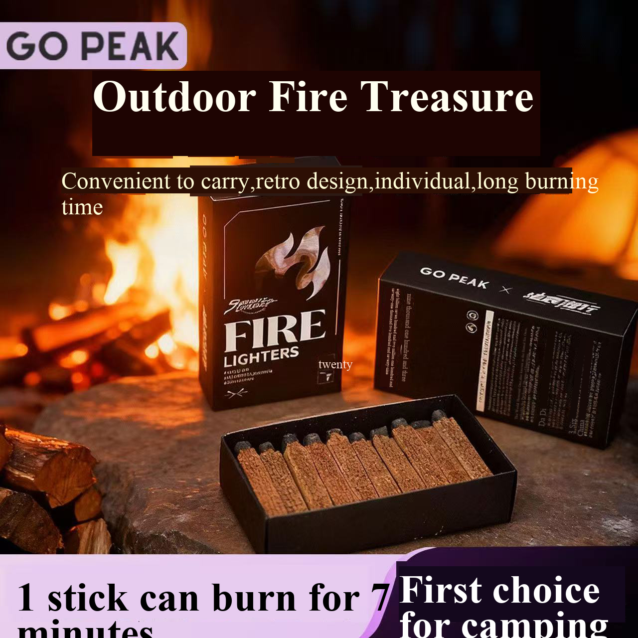 Fire Starter Waterproof - New Outdoor High end Camping Windproof