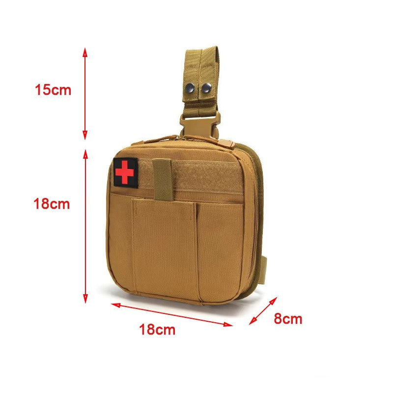 MOLLE Drop Leg Pouch Medical K - đánh giá và giá Outdoor Hunting Packs