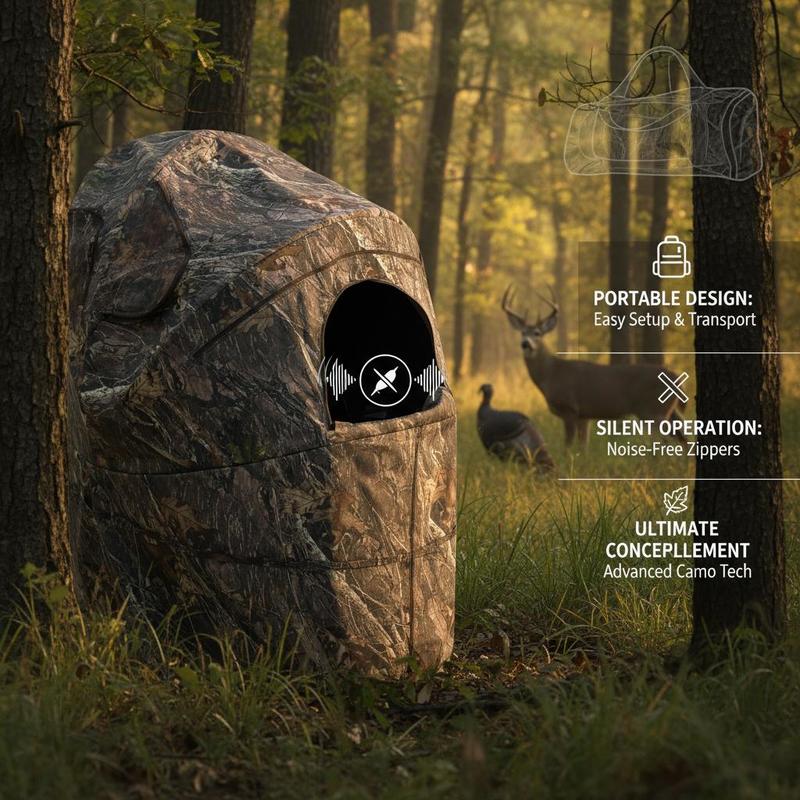 Hunting Blind 1 Person For Dee - đánh giá và giá Hunting & Outdoor Supplies Carterton