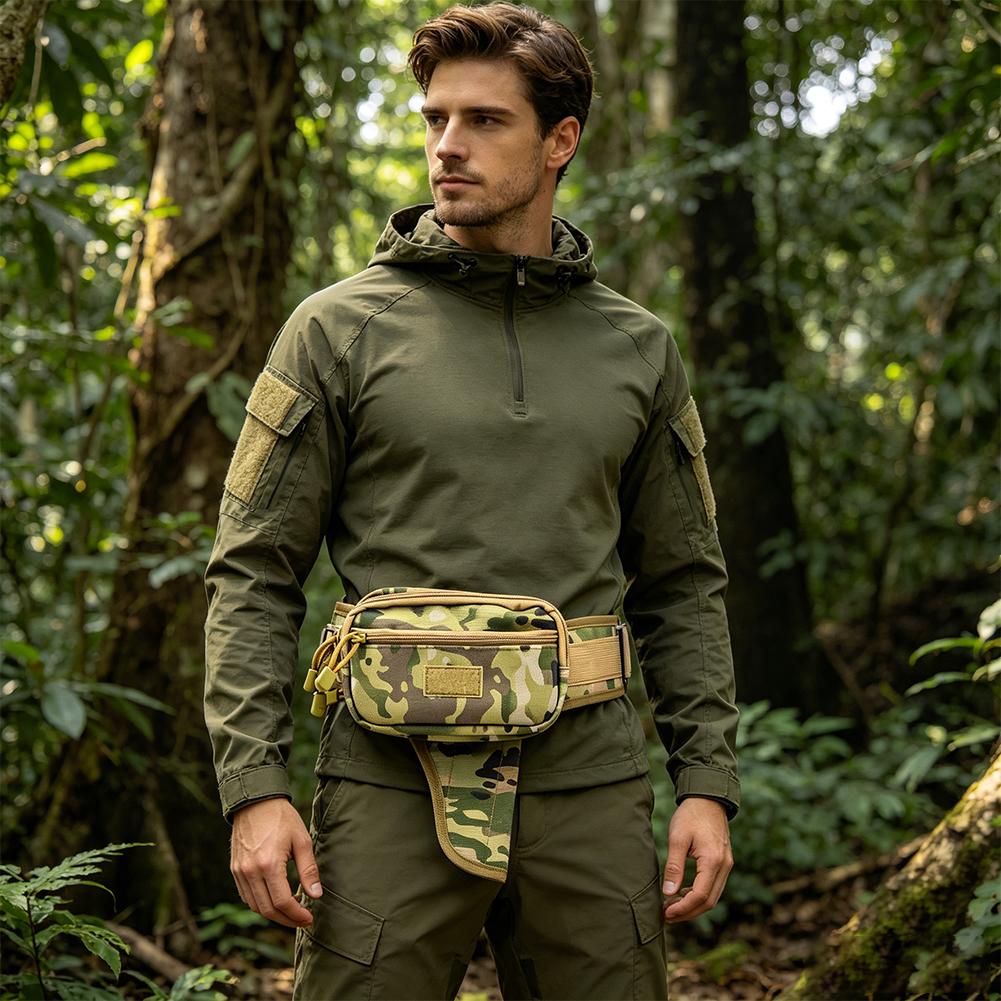 Camo Waterproof Tactical Waist - đánh giá và giá Outdoor Hunting Packs