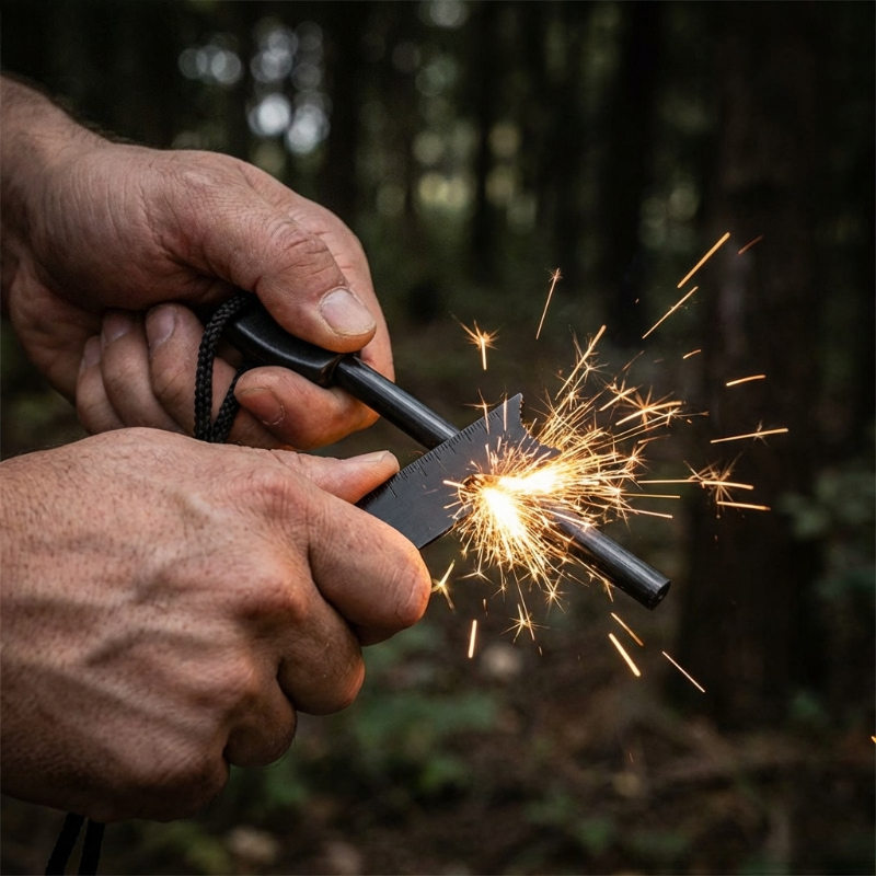 Multi-Function Wooden Handle M - đánh giá và giá Fire Starter Waterproof
