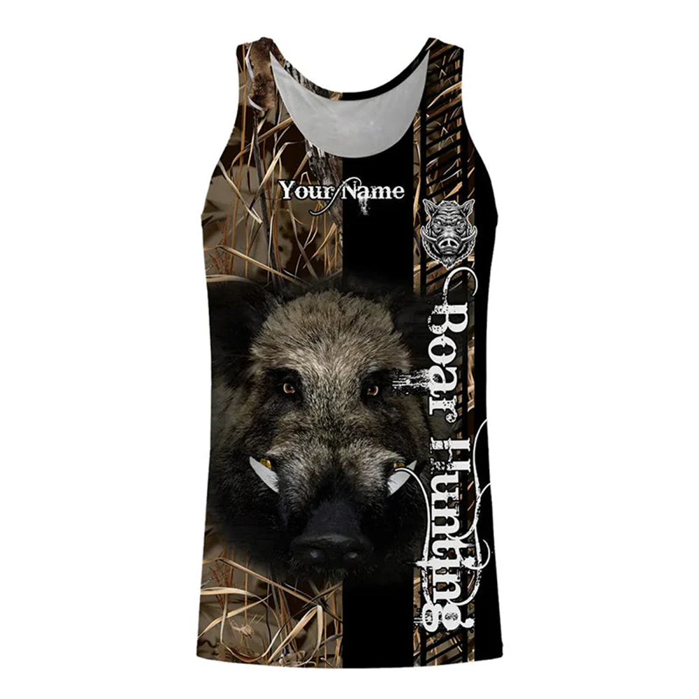 Custom Name Boar Hunter Tank T - đánh giá và giá Outdoor Hunting Dog Names