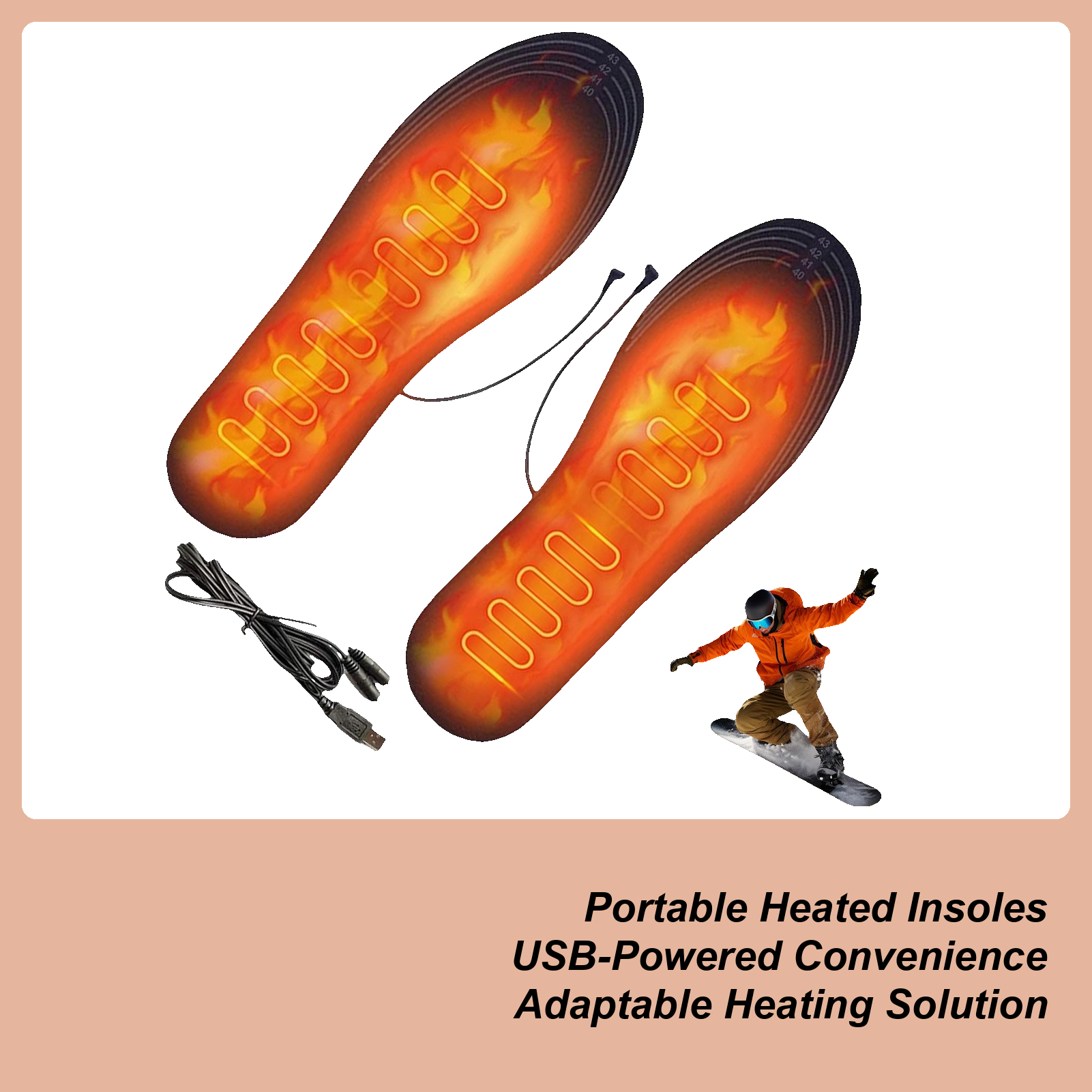 Heated Shoe Insoles Reusable U - đánh giá và giá Hunting Boot Insole