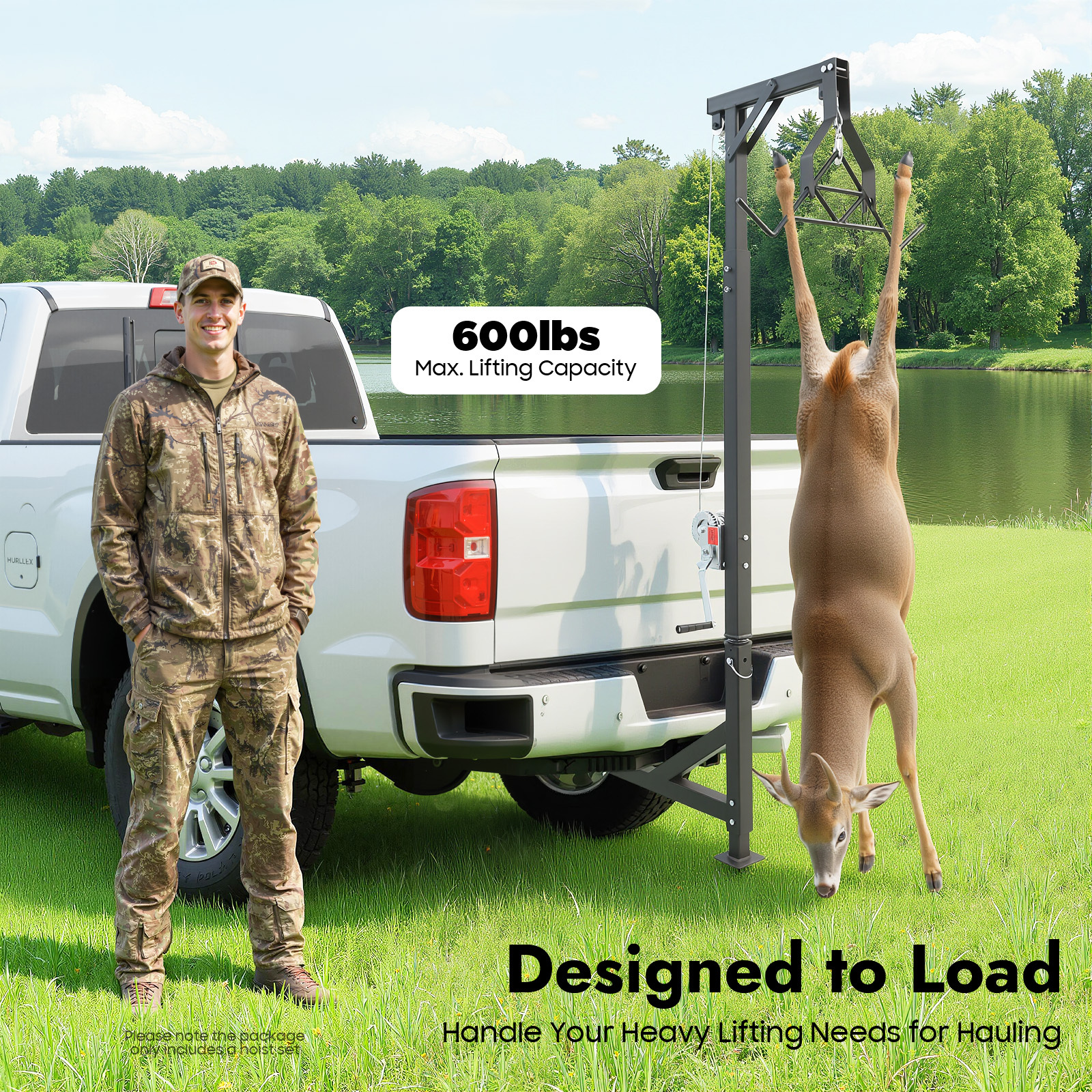 [Deer Hoist] 1 Pack Steel Deer - đánh giá và giá Outdoor Hunting Packs