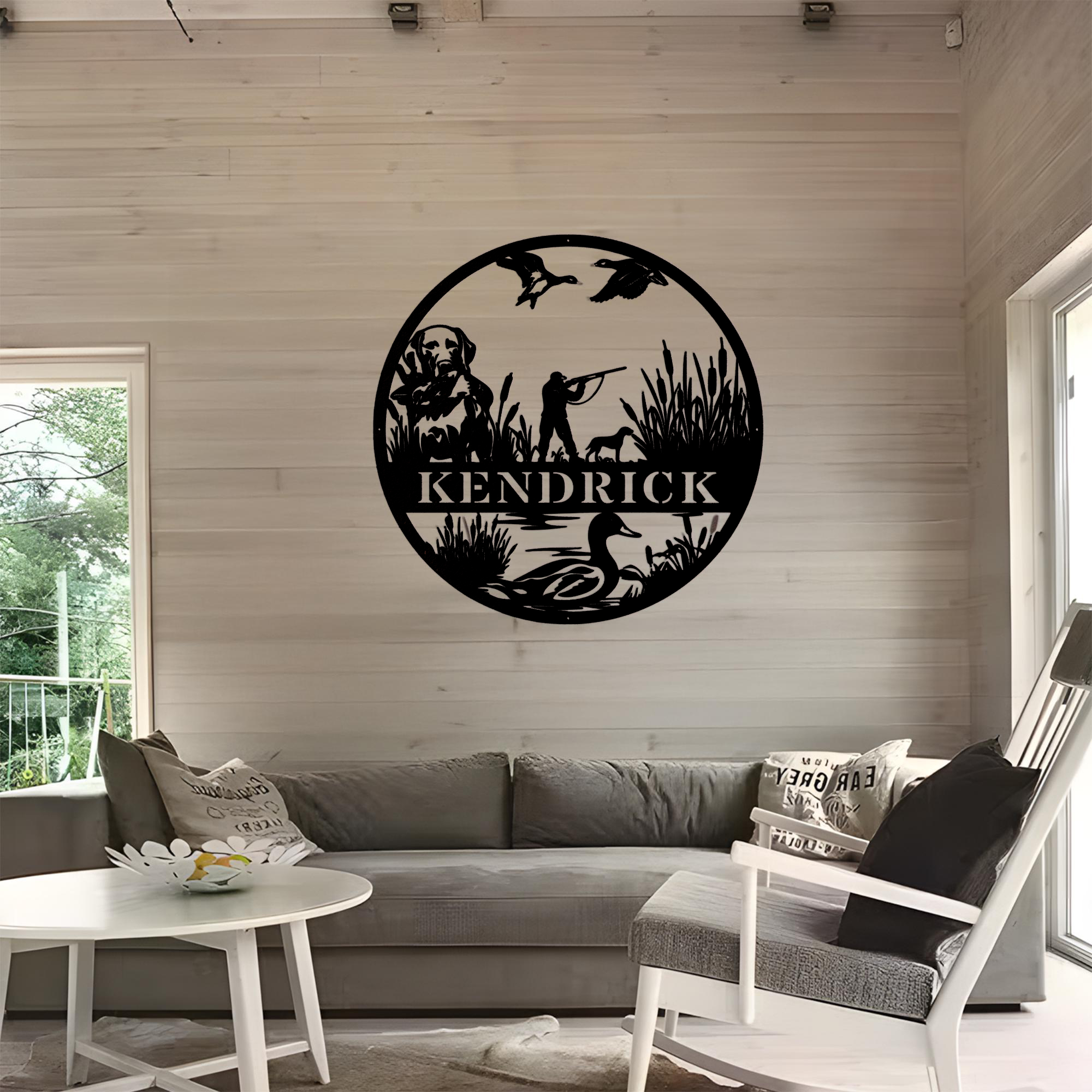 Custom Duck Hunting Metal Wall - đánh giá và giá Outdoor Hunting Dog Names