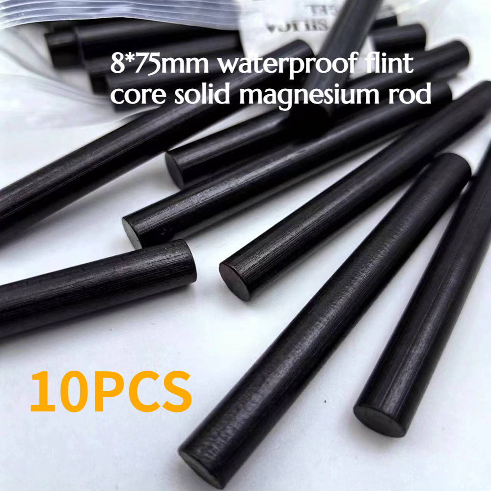 10PCS 8*75mm Waterproof Flint  - đánh giá và giá Fire Starter Waterproof