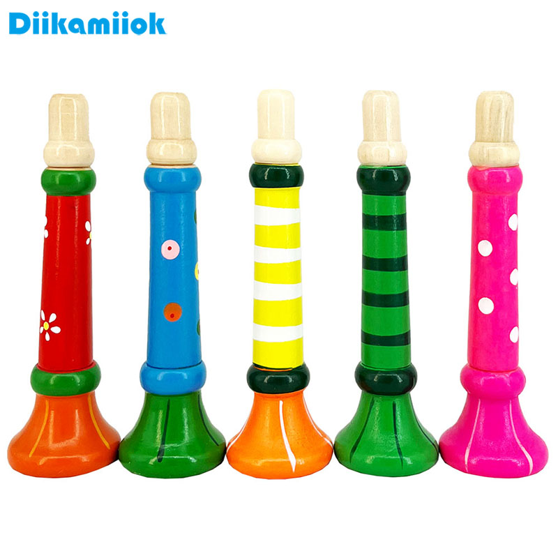 Wooden Trumpet Children Toy Ho - đánh giá và giá Game Call Whistle