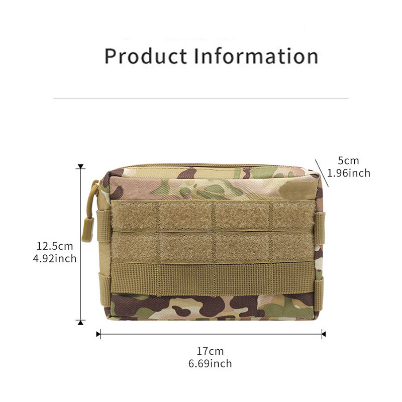 Tactical Molle Waist Pack 600D - đánh giá và giá Outdoor Hunting Packs