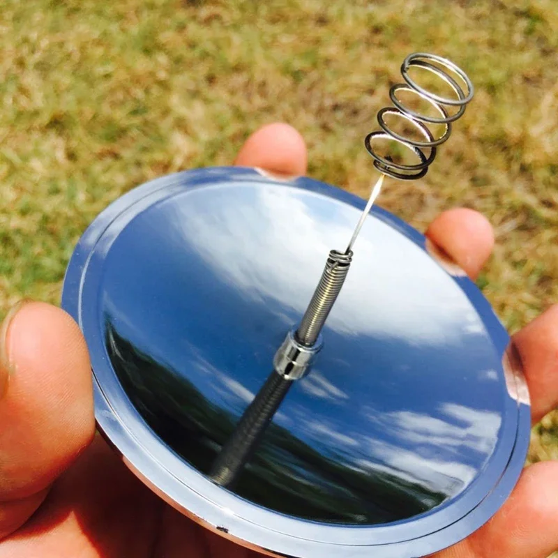1PC Outdoor Solar Lighter Camp - đánh giá và giá Fire Starter Waterproof