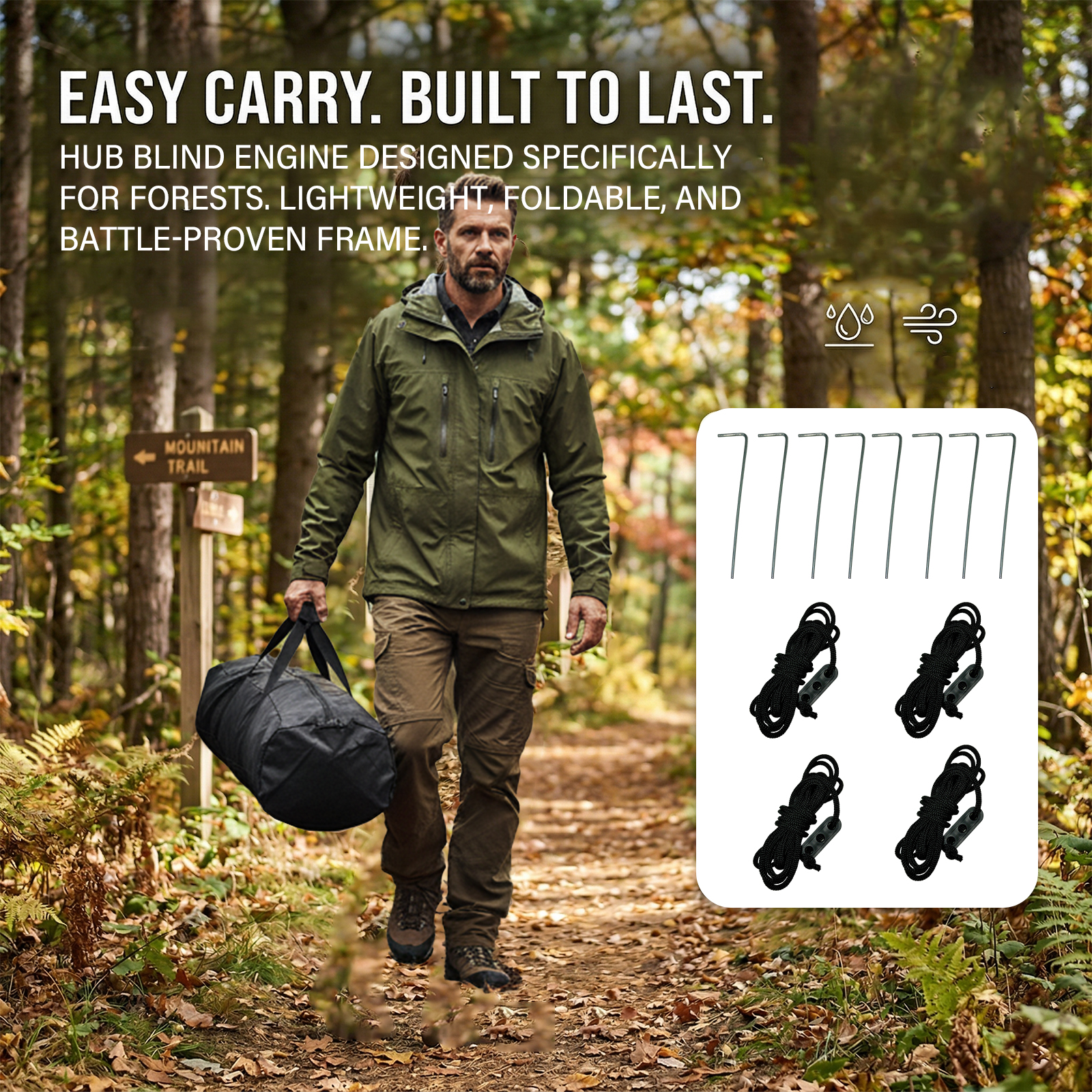Camouflage Pop-Up Hunting Blin - đánh giá và giá Hunting & Outdoor Supplies Carterton