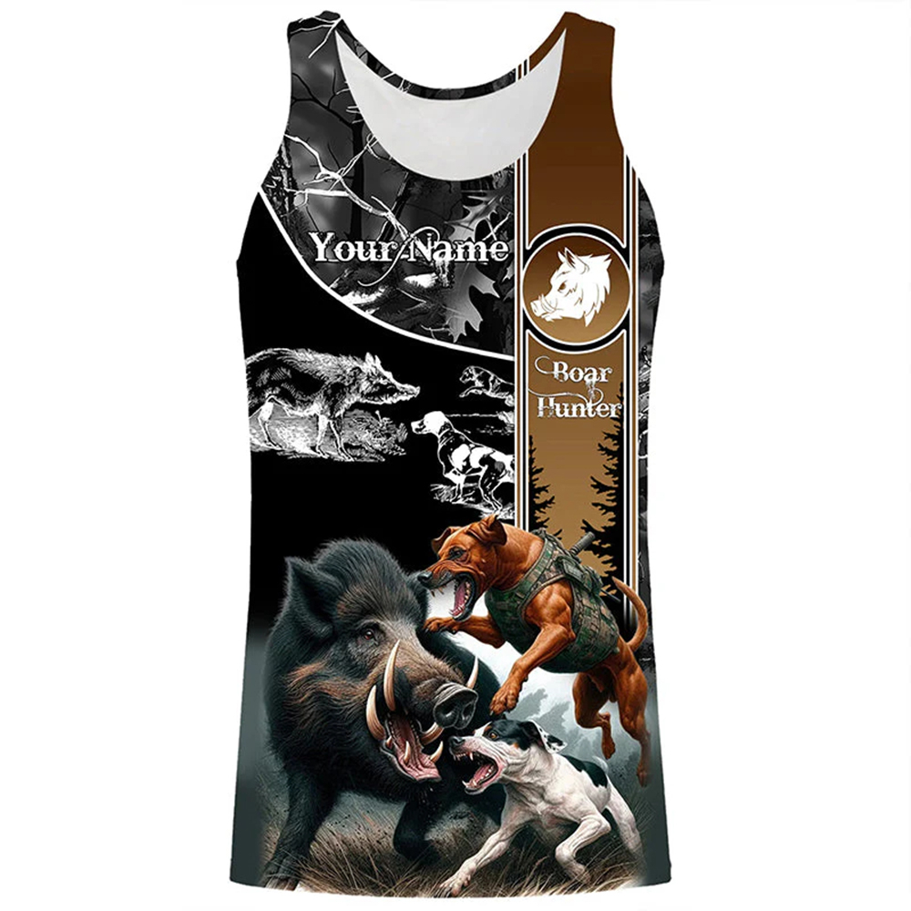 Custom Name Boar Hunter Tank T - đánh giá và giá Outdoor Hunting Dog Names
