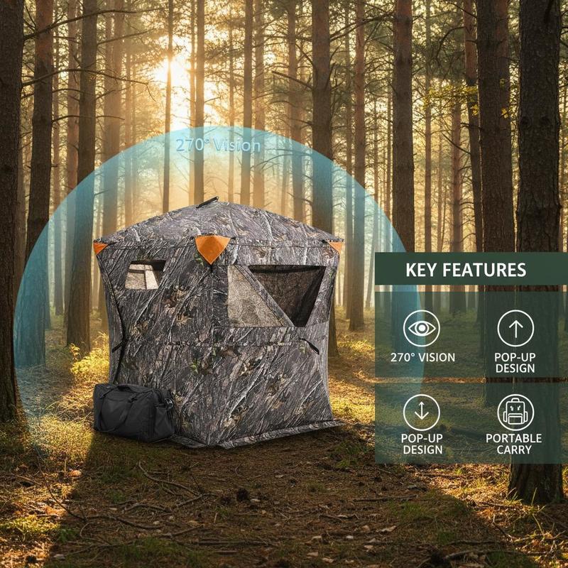 Ground Hunting Tent 60x60x66 I - đánh giá và giá Hunting & Outdoor Supplies Carterton