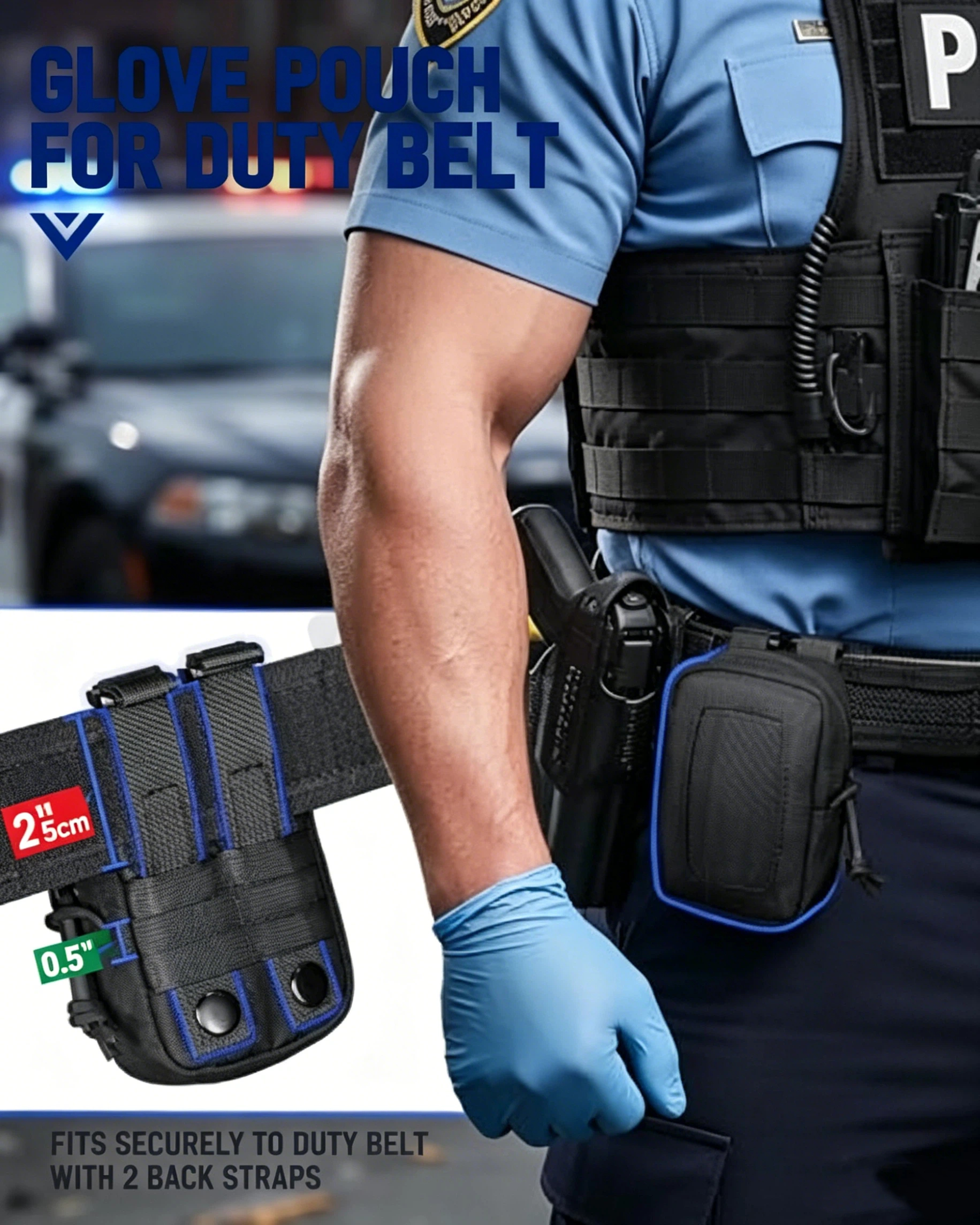 Disposable Glove Pouch MOLLE N - đánh giá và giá Outdoor Hunting Packs