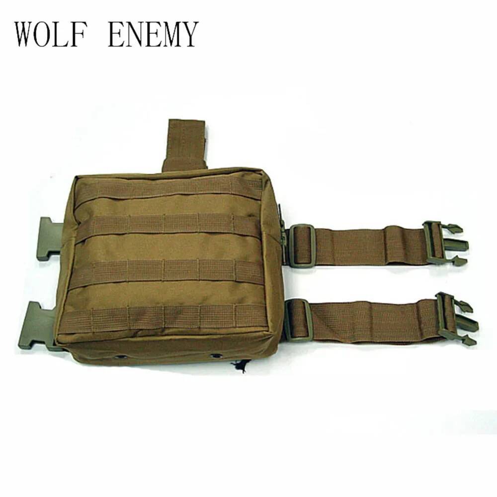 Drop Leg Tools Belt Pack Thigh - đánh giá và giá Outdoor Hunting Packs