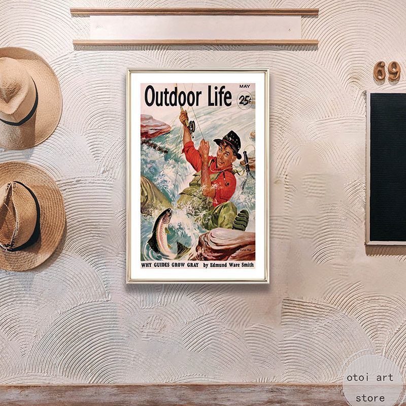 Vintage Fishing Retro Travel O - đánh giá và giá Outdoor Hunting Pictures